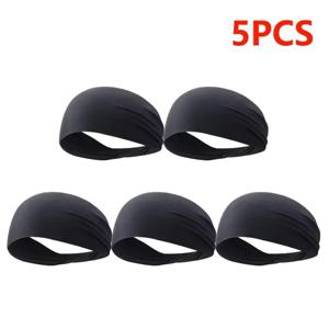 스포츠 헤드밴드 피트니스 땀 흡수 헤어밴드 테니스 요가 땀 흡수 헤드밴드 농구 러닝 땀띠 여성 남성용