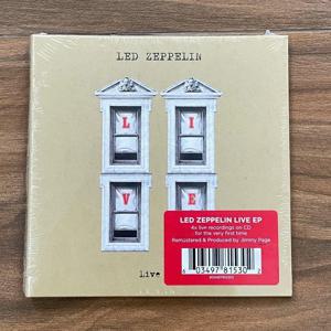 레드 제플린 + 라이브 EP + 하드 록 블루스 록 + CD + 2025년 신작 앨범 라이브 레코딩 + 팬 컬렉션용