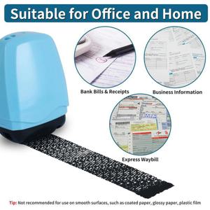 보안 경비원 개인정보 보호 스탬프 초광폭 커버리지 디자인 처방전 병 라벨