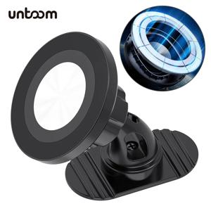 마그세이프 케이스용 자석식 차량용 휴대폰 거치대, 범용 차량 대시보드 휴대폰 마운트 360 °   회전 자석 휴대폰 GPS 브래킷