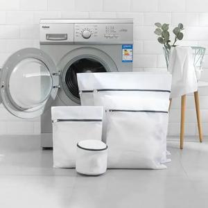 세탁망 프린팅 고급 메쉬 의류 관리 및 세탁 가방 세트 대형 메쉬 브라 세탁용 옷망