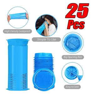 5-25Pcs 1000ML 휴대용 일회용 여행 자동차 비행기 운동 병 메스꺼움 구토 청소 가방 깨끗한 친환경 비닐 봉투