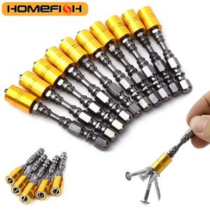 강력한 자석 스크루드라이버 비트 세트 65mm 필립스 전자 스크루드라이버 비트 (석고보드/건식벽 스크루드라이버용)