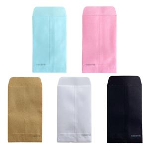 6x10cm 핑크 블루 파우치 종이 가방 선물 소년 소녀 장식 포장 귀여운 캔디 베이비 샤워 게스트 작은 미니 크래프트 공예 브라운