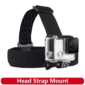 고프로 히어로 13 12 11 10 9 8 SJCAM SJ4000 AKASO 인스타360 X5 X4 X3 DJI 오스모 액션 카메라용 헤드 스트랩 마운트 헤드밴드 벨트 홀더