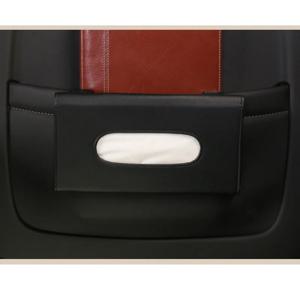 새로운 부드러운 가죽 자동차 티슈 상자 자동차 썬 바이저 유형 블록 교수형 컨테이너 수건 냅킨 홀더 종이 랙 주최자 보관 가방