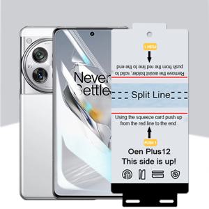 Oneplus 15 13 13T 12 12R 11 Nord 5 4 ACE 5 Pro용 소프트 TPU 전면 하이드로겔 필름 3개 + 도구 포함