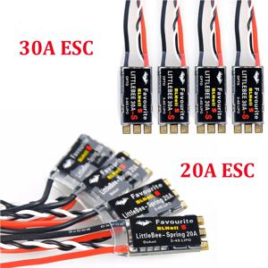 FVT LittleBee Little Bee BLHeli_S ESC DSHOT 스프링 20A ESC BLHeli S 속도 컨트롤러 2-4S FPV 레이싱 드론용
