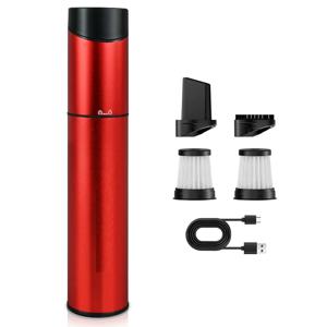 무선 노트북 진공 청소기 휴대용 USB 충전식 자동차 진공 미니 및 쿨 모델-X(알루미늄 합금)