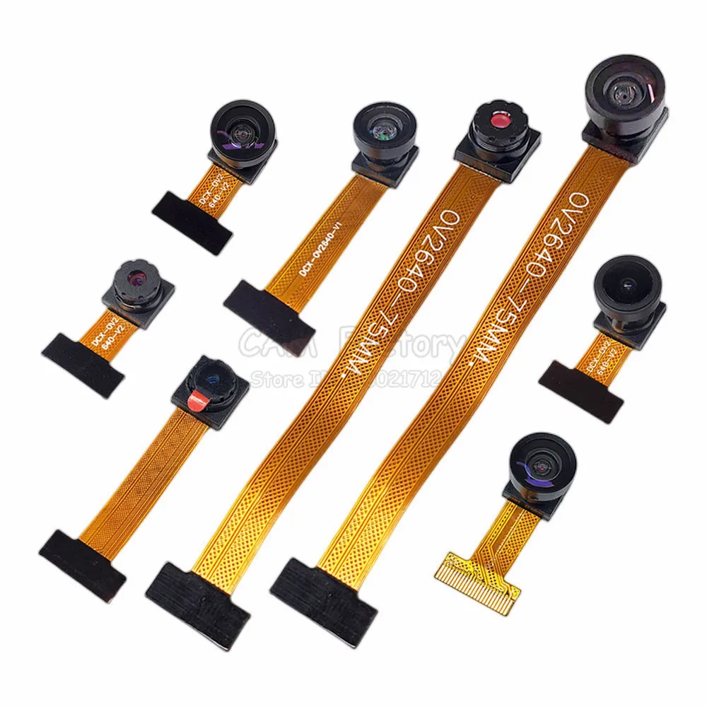 ESP32 CAM 2.4G Wifi 모듈 용 새 OV2640 카메라 모듈 200 222 30 45 120 160 850nm 야간 투시경 DVP 24PIN 야간 투시경