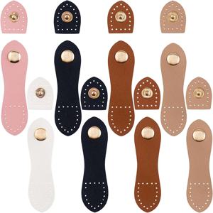 9cm 패션 가죽 가방 버클 수제 단추 지갑 Hasp 걸쇠 버클 카드 팩 버클 DIY 핸드백 액세서리