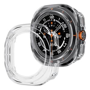 삼성 갤럭시 워치 8 울트라 47mm 액세서리용 PC 케이스, 갤럭시 워치 7 울트라 커버용 속이 빈 하드 프레임 보호 범퍼