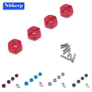 WLtoys 용 금속 업그레이드 12mm 허브 어댑터 144001 144002 144010 124016 124017 124018 124019 A949 A959 A969 A979 RC