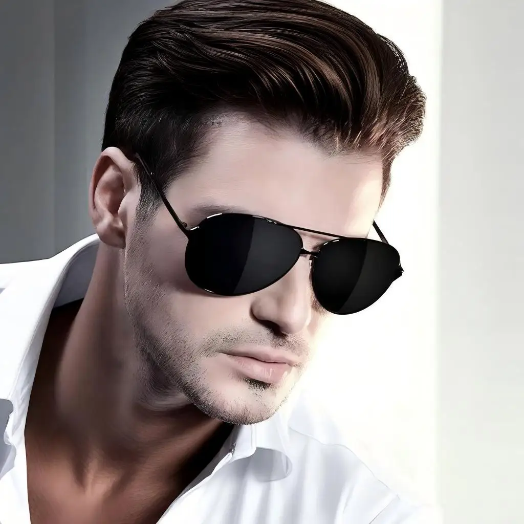 1PC 2025 새로운 선글라스 패션 두꺼비 안경 유행 선글라스 레트로 선글라스 안경