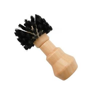 커피 포터필터 청소 브러시 ​​커피 머신 청소 브러시 ​​나무 손잡이가 있는 커피 바구니 브러시 커피 청소 도구