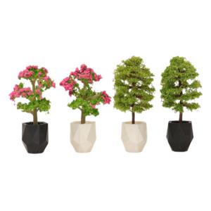 2025 1Pc 1/12 인형 집 미니어처 화분에 심은 녹색 식물 어린이를위한 장난감 인형 집 장식 액세서리 어린이 놀이 장난감 척