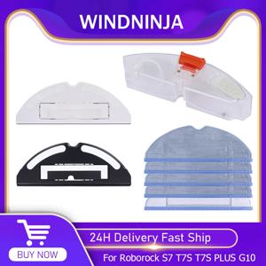 로보락 S7 T7S T7S PLUS G10 로봇 청소기 액세서리 물탱크 걸레 브래킷 홀더 물탱크 걸레 천 예비 부품