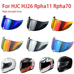 HJC HJ26 Rpha 70 St 방진 방풍 선 스크린 쉴드 전기 도금 바이저 필름 안티 안개 용 Rpha11 헬멧 바이저 쉴드
