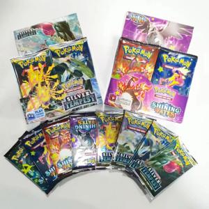 포켓몬 샤이닝 페이츠 스타일 영어 부스터 배틀 카드 트레이딩 카드 게임 컬렉션, 소드 앤 쉴드 카드 장난감, 어린이 선물, 360 개