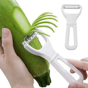 수동 야채 강판 감자 당근 줄리엔 필러 슬라이서 스테인리스 스틸 블레이드 과일 커터 가정용 주방 도구