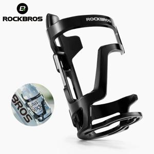 ROCKBROS-PC 초경량 자전거 병 케이지, 사이클링 병 홀더 브래킷 휴대용 MTB 자전거 액세서리