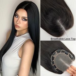 투명 HD 레이스 웨프트 토퍼 버진 인모 토퍼 6X6 7x7 8X8 인치, 4x4인치 스위스 레이스 오버레이, 통기성, 여성용