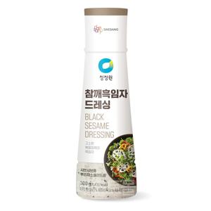 청정원 참깨흑임자 드레싱 300g