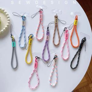 1개 신형 직조 모바일 폰 스트랩, 손목밴드, 컬러풀 직조 스트랩, 헤드폰, XYun, 지갑, 인형 컬러풀 보안 손목밴드