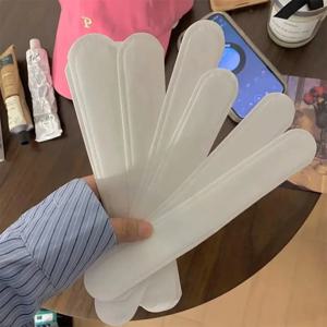 일회용 모자 땀 패드 조절 가능한 흡수성 모자 라이너 야구 모자 및 셔츠용 면 칼라 보호대 하이킹 액세서리