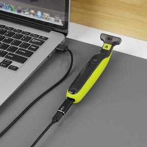 필립스 노렐코 원블레이드 QP2724 QP2834 BT3230 MG7910 MG5910 X3001 X3052 면도기용 5V 타입-C 면도기 어댑터 충전 변환기