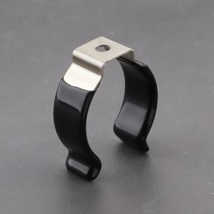 U 클립 홀더 브래킷 T5 - T12 유형 검정색 플라스틱 담근 클램프 램프 지지대 파이프 클램프용 램프 홀더