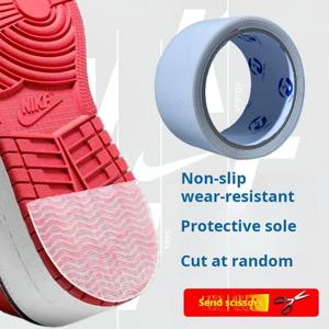 신발 밑창용 미끄럼 방지 그립 테이프 - 내마모성, DIY, 자유롭게 다듬을 수 있음, 다이아몬드 질감, 매우 끈적임, 미끄럼 방지 힐 패드