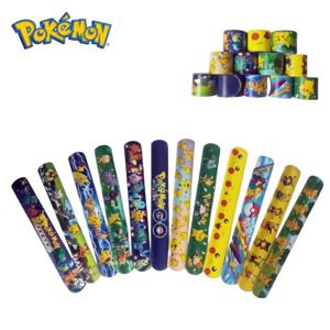 포켓몬 귀여운 피카추 팔찌 팔찌 애니메이션 인형 캐릭터의 다양한 어린이 팻 서클 교육 장난감 생일 선물