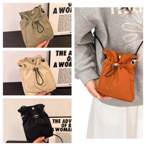 나일론 크로스바디 백 소프트 미니 폰 월렛 다기능 스퀘어 숄더 백 크로스바디 퍼스 캔버스 퍼스 메신저 백