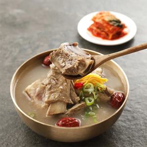 큼지막한 소갈비 듬뿍! 진하고 담백한 대왕 갈비탕 800g X 10팩 (실온보관)