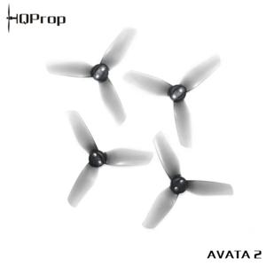 2/4 쌍 HQProp 3X3X3 프로펠러 3인치 3 블레이드 프로펠러 그레이 폴리 카보네이트 호환 DJI Avata 2 FPV 레이싱 드론 부품용