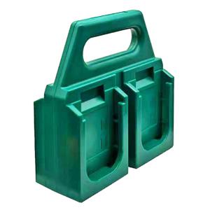 휴대용 스토리지 랙 바구니 브래킷 Makita 18V 리튬 이온 배터리 BL1830 BL1815 BL1430 용 4 배터리 케이스 마운트 홀더