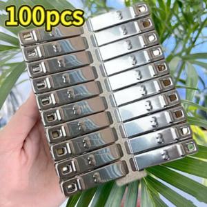 스테인리스 스틸 옷핀, 방풍 금속 클램프, 다용도 강력 클램프가 있는 금속 세탁 옷핀