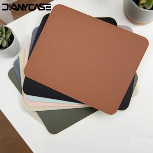 크리 에이 티브 유니버설 안티-슬립 마우스 패드 가죽 게임 마우스 매트 새로운 책상 쿠션 패션 노트북 PC MacBook에 편안함