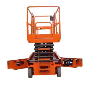 CE 인증 널리 사용되는 유압 전동 비계 작업 플랫폼 저가 수동 리프팅 작업대