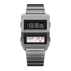 1111 전자 시계 남녀 커플 빈티지 70년대 레트로-퓨처리스틱 스타일 패션 LED 디지털 시계 매트릭스 IB DG 신제품