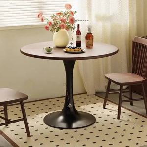 우주풍 고급 원목 절약형 책상 미니멀리스트 다이닝룸 거실 카페 테이블 가구 책상 거실용 커피 테이블