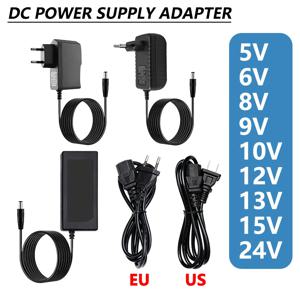 DC 전원 공급 장치 12V 24V 5V 6V 8V 9V 10V 13V 15V 전원 어댑터 변압기 AC 220V 110V에서 DC 12 24 5 6 8 9 10 13 15 볼트로 변환