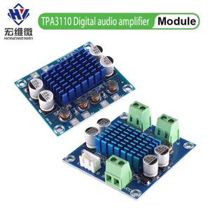 XH-A232 TPA3110 디지털 앰프 보드 30W*2 2.0 채널 클래스 D 스테레오 오디오 앰프 DC 8-26V 3A 데스크 스피커용
