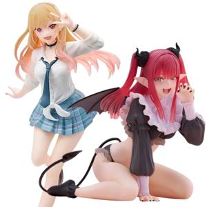 새로운 애니메이션 마이 드레스업 달링 키타가와 마린 리즈 데스크탑 귀여운 교복 모델 PVC 액션 피규어 수집용 장난감 선물