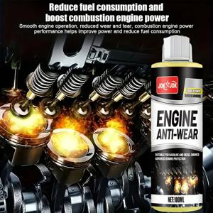 엔진 마모 방지제 및 소음/진동 감소제 - 자동차용 나노 블루 스모크 수리 오일 첨가제, 엔진 보호, E