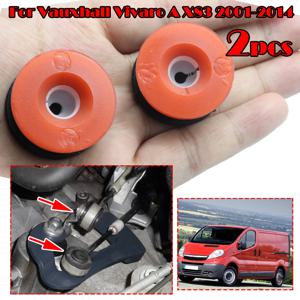 2Kit 업그레이드 수동 기어 변속 케이블 연결 엔드 로드 부시 커넥터 (Vauxhall Vivaro A X83 2001-2014 변속 레버 셀렉터용)