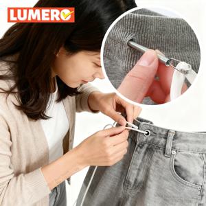 구부릴 수 있는 스프링 드로스트링 스레더, 유연한 금속 탄성 밴드 로프 스레딩 도구, 스웨트팬츠 후드티용, 재봉 액세서리