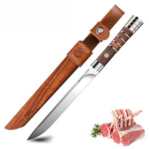 1/2/3피스 고기 절단 칼 세트 -M390 스테인리스 스틸 62HRC 초강력 날 과일 절단 및 뼈 제거에 적합