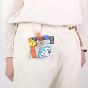 카툰 도라에몽 귀여운 팅커벨 애니메이션 주변품 카드 세트 신형 지갑 증명서 가방 남녀 학생용 선물